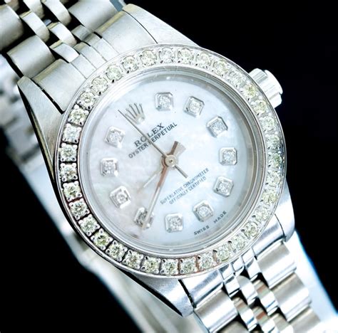 oyster diamond rolex|rolex watch diamond bezel prices.